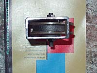 � A. Pilcher; Die Gussrollen sind gelagert und in einem Formrohr 30 x 60 mm untergebracht.