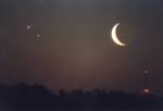 � M. Wagner; Jupiter, Venus, Mond am 23.04.1998