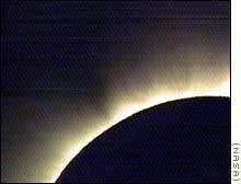  NASA; Totale Sonnenfinsternis ber Afrika am 21.06.2001