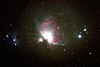 � O. Aders; Orionnebel M 42, 2 Bilder, ISO 400, 5min und 1 Bild 30sec.