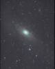 � S. Bergthal; M 31 = Andromeda-Galaxie (Andromedanebel); unter dem Kern: M 32, �ber dem Kern: M110