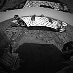 (c) NASA/JPL; Blick von Spirit. 15.01.2004